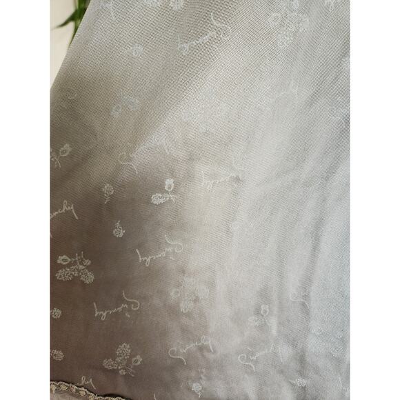 Vintage 90's Givenchy Underdressing Slip Monogram Skirt- Medium - Picture 6 of 8